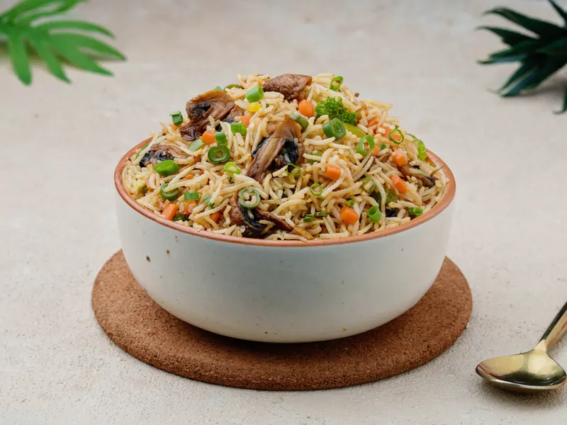Mushroom Fried Rice
